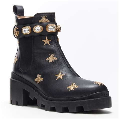 gucci jewel boot|high heel Gucci boots women.